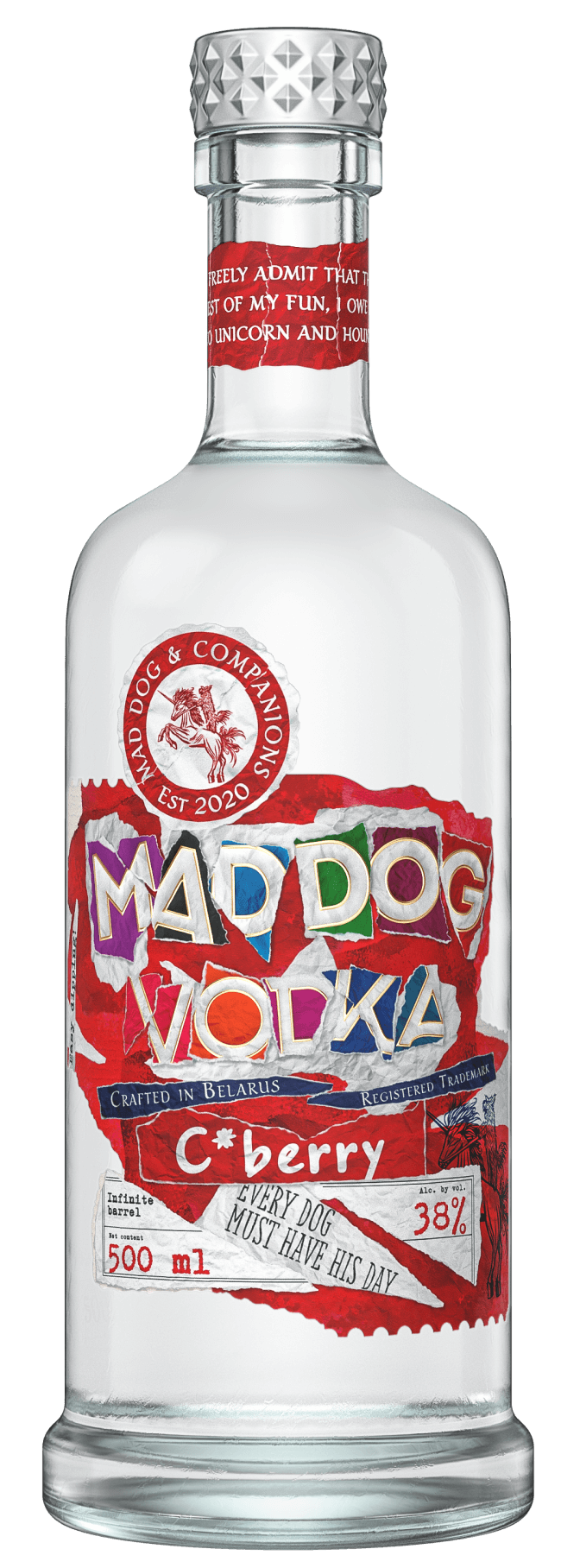 MAD DOG VODKA c*berry